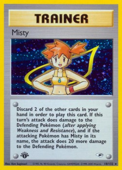 Carte Pokémon: Misty