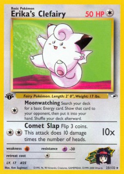 Carte Pokémon: Erika's Clefairy