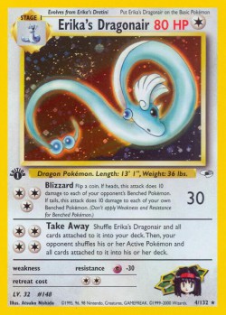 Carte Pokémon: Erika's Dragonair