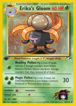 Carte Pokémon: Erika's Gloom