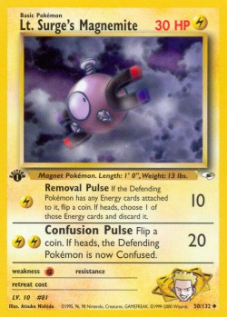 Carte Pokémon: Lt. Surge's Magnemite