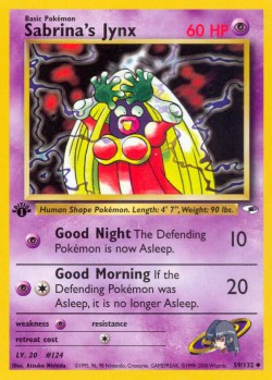 Carte Pokémon: Sabrina's Jynx