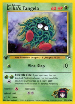 Carte Pokémon: Erika's Tangela