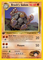 Carte Pokémon: Grolem