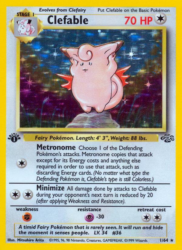 Carte Pokémon: Clefable [Mélodelfe]