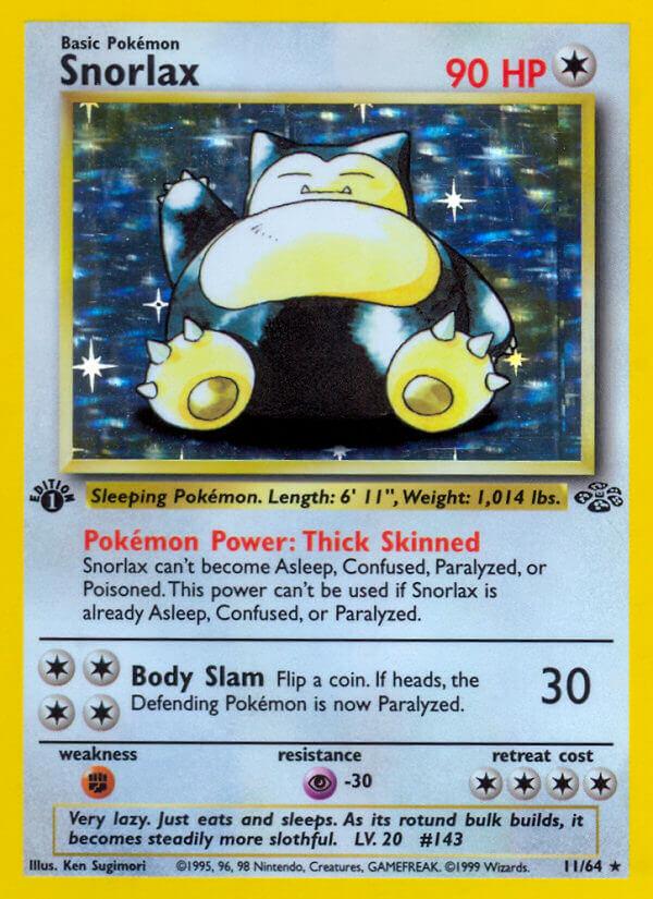 Carte Pokémon: Snorlax [Ronflex]