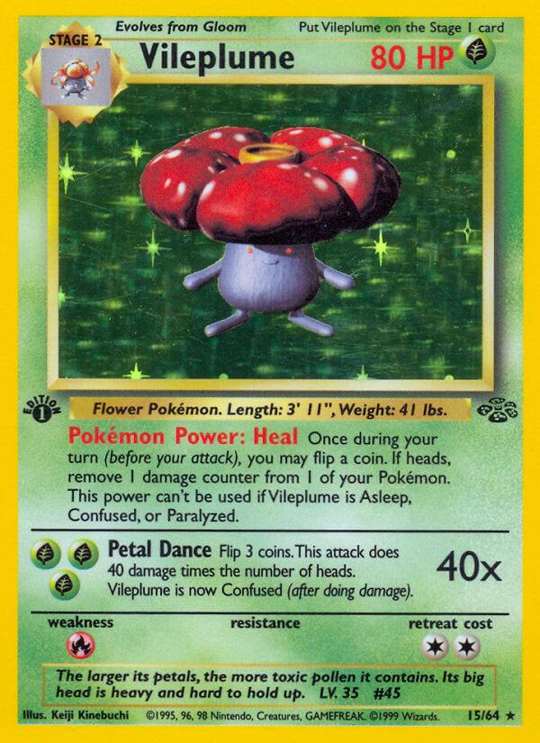 Carte Pokémon: Vileplume [Raflésia]