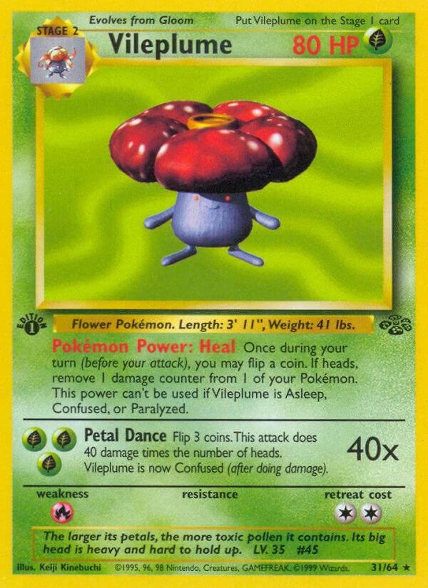 Carte Pokémon: Vileplume [Raflésia]