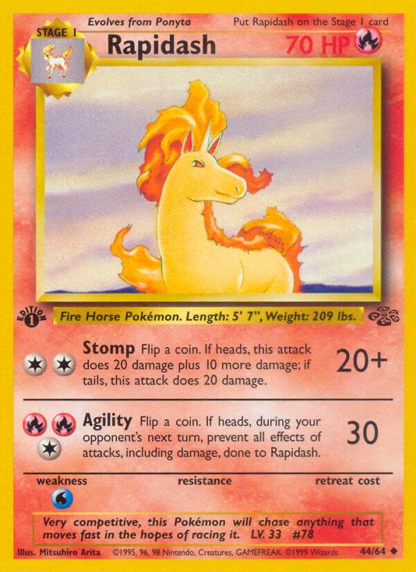 Carte Pokémon: Rapidash [Galopa]