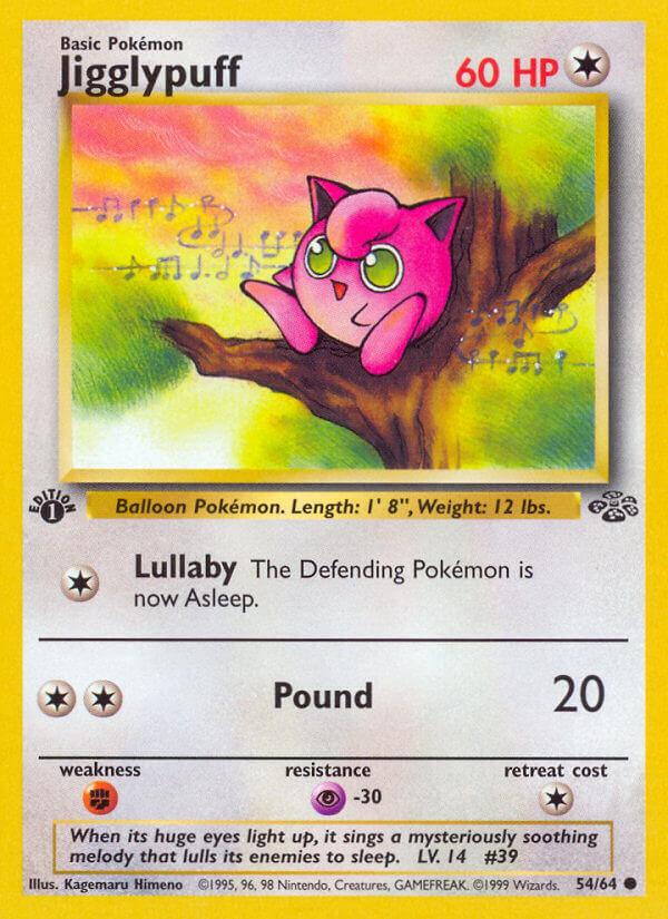 Carte Pokémon: Jigglypuff [Rondoudou]