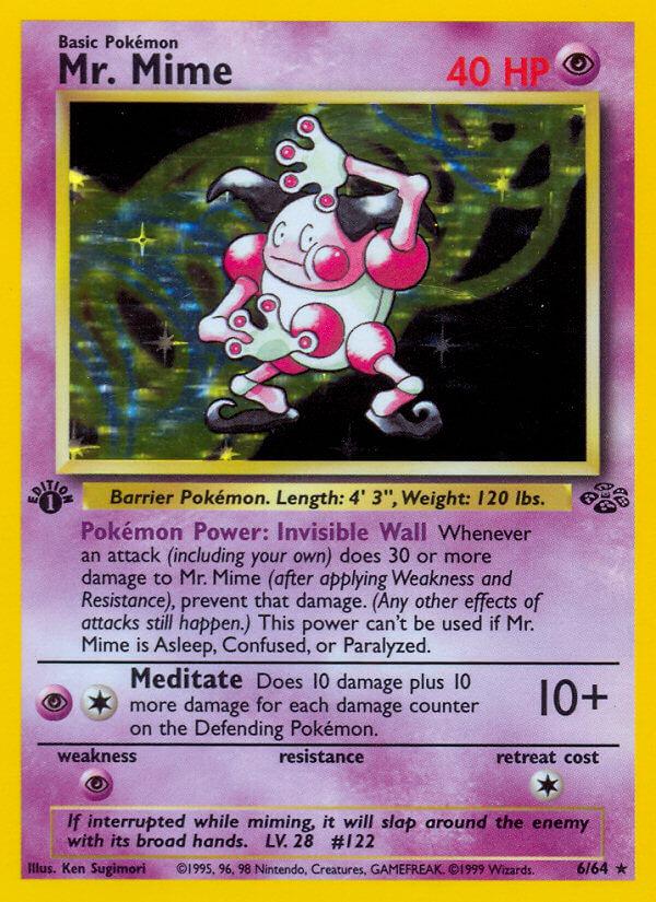 Carte Pokémon: Mr. Mime [M. Mime]