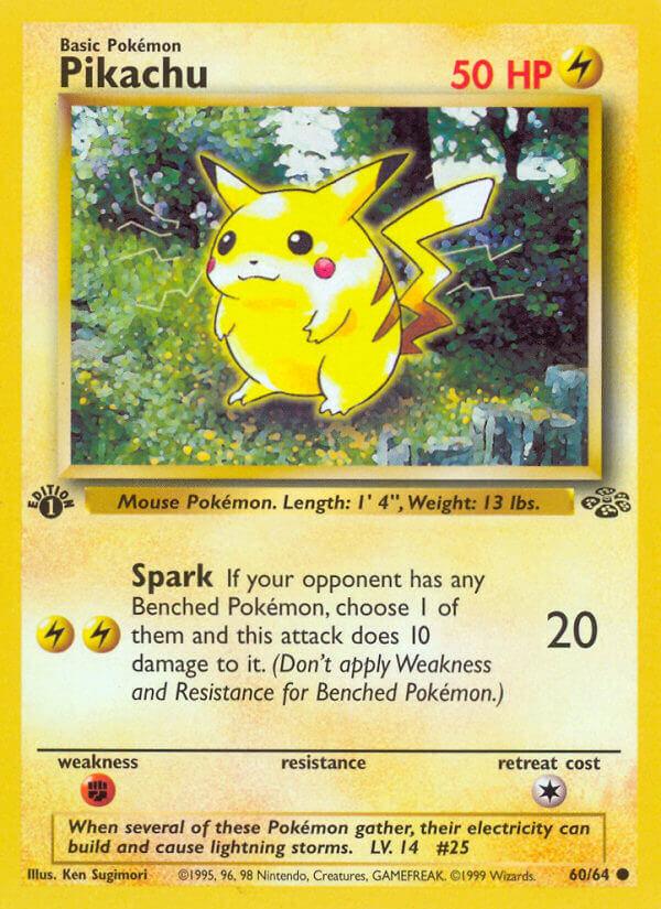 Carte Pokémon: Pikachu [Pikachu]