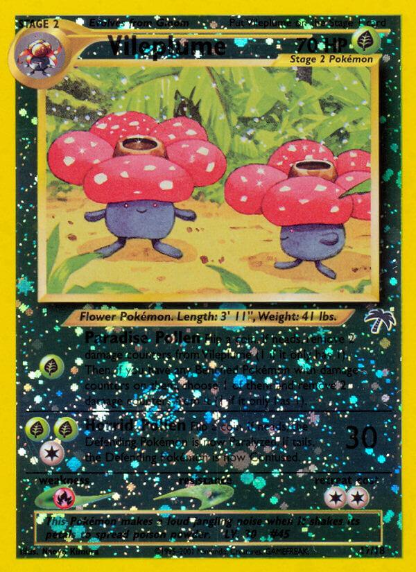 Carte Pokémon: Vileplume [Rafflesia]