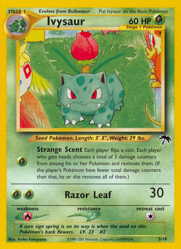 Carte Pokémon: Ivysaur [Herbizarre]