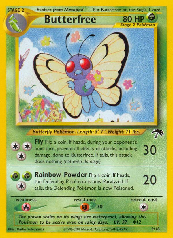 Carte Pokémon: Butterfree [Papilusion]