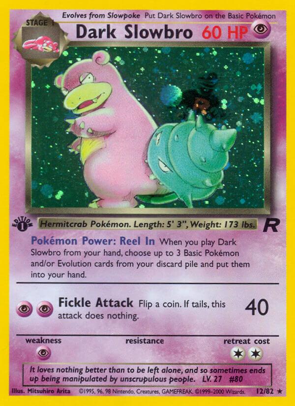 Carte Pokémon: Dark Slowbro [Flagadoss obscur]