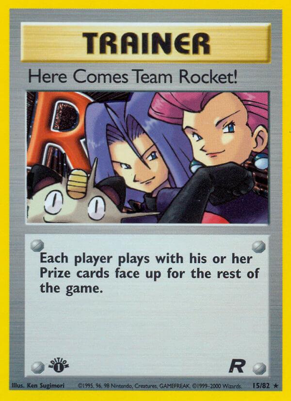 Carte Pokémon: Here Comes Team Rocket! [Et voila les Team Rocket !]