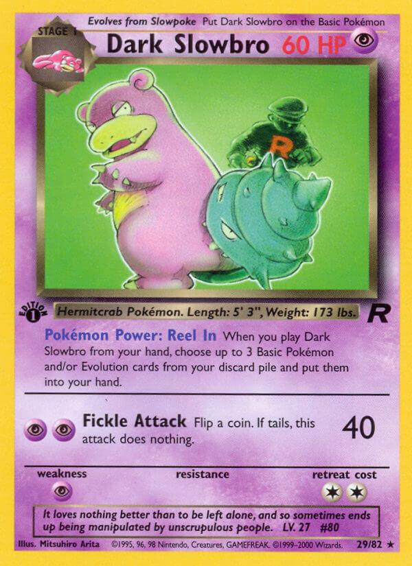 Carte Pokémon: Dark Slowbro [Flagadoss obscur]