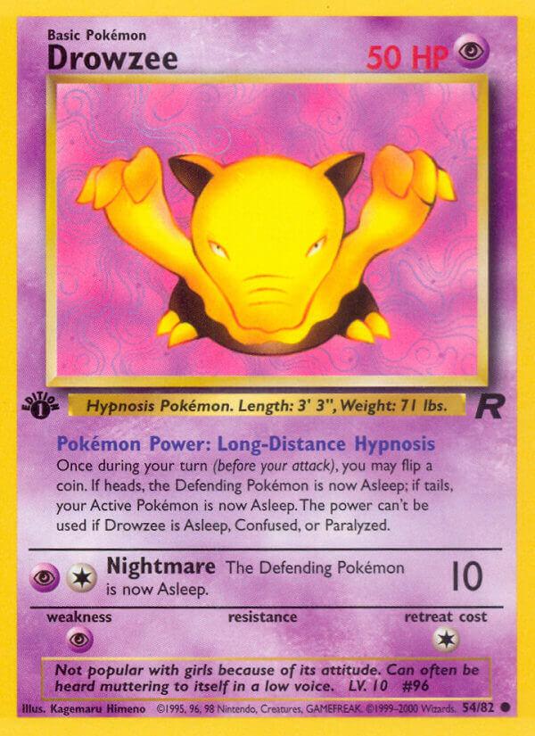 Carte Pokémon: Drowzee [Soporifik]