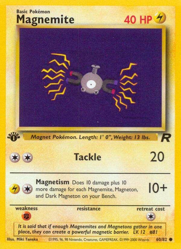 Carte Pokémon: Magnemite [Magneti]