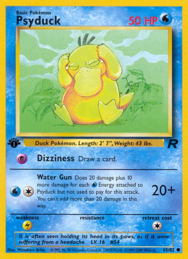 Carte Pokémon: Psyduck [Psykokwak]