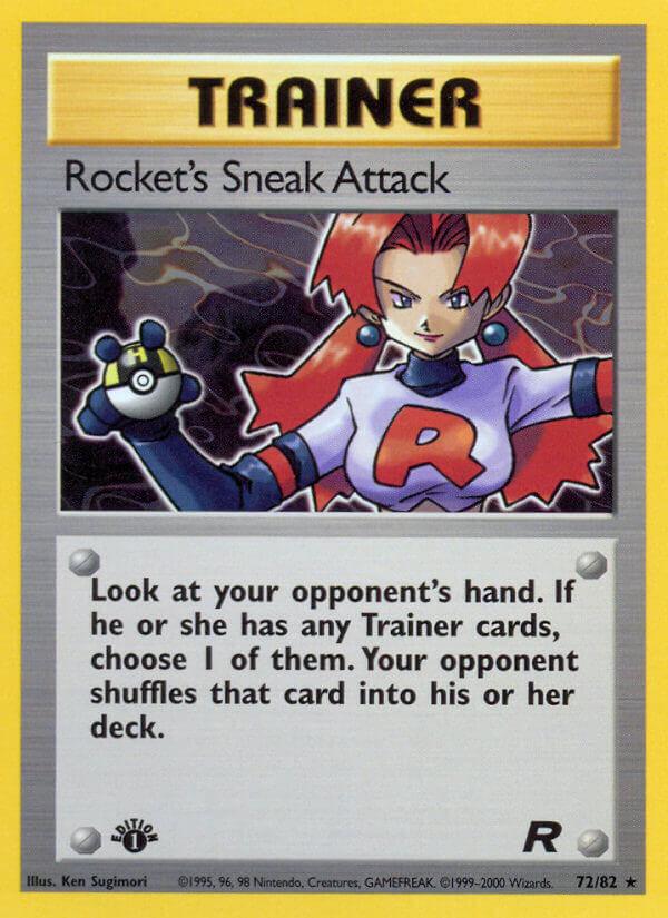 Carte Pokémon: Rocket's Sneak Attack [Attaque sournoise des Rocket]