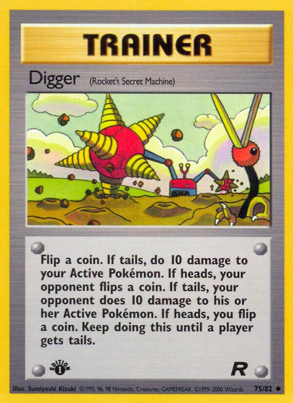 Carte Pokémon: Digger [Excavatrice]