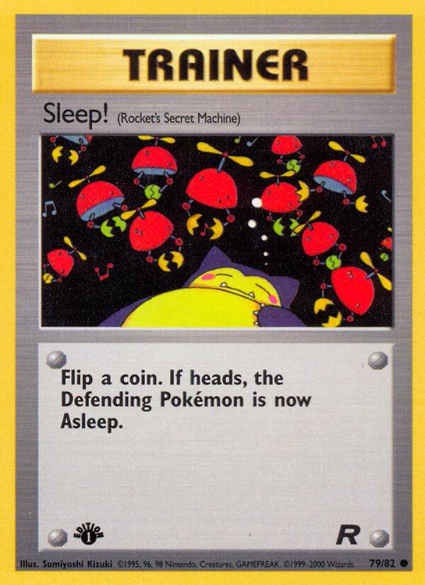 Carte Pokémon: Sleep! [Bonne nuit, les petits !]