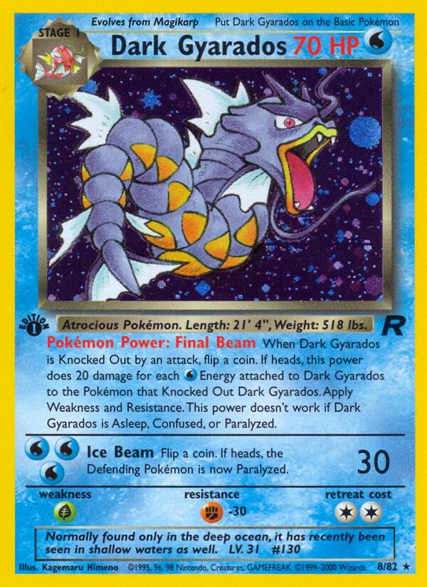 Carte Pokémon: Dark Gyarados [Léviator obscur]