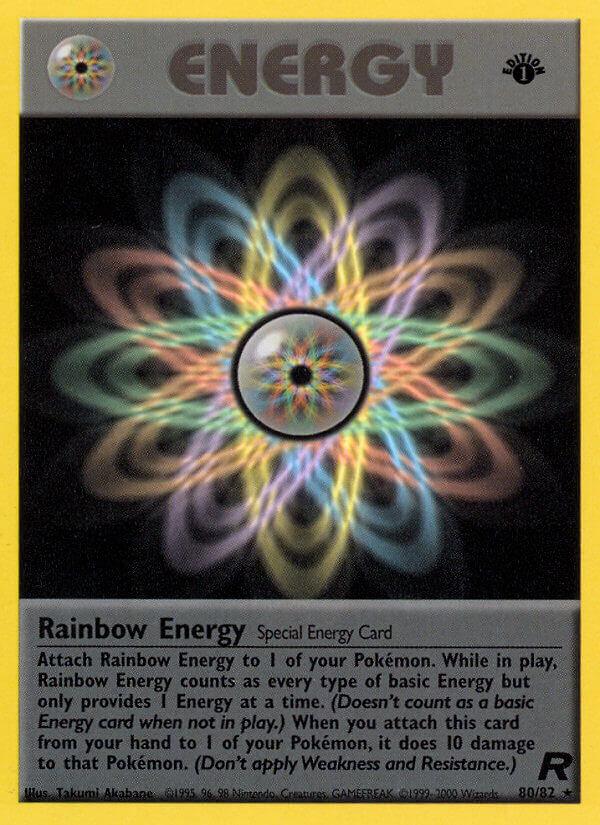 Carte Pokémon: Rainbow Energy [Énergie multicolore]