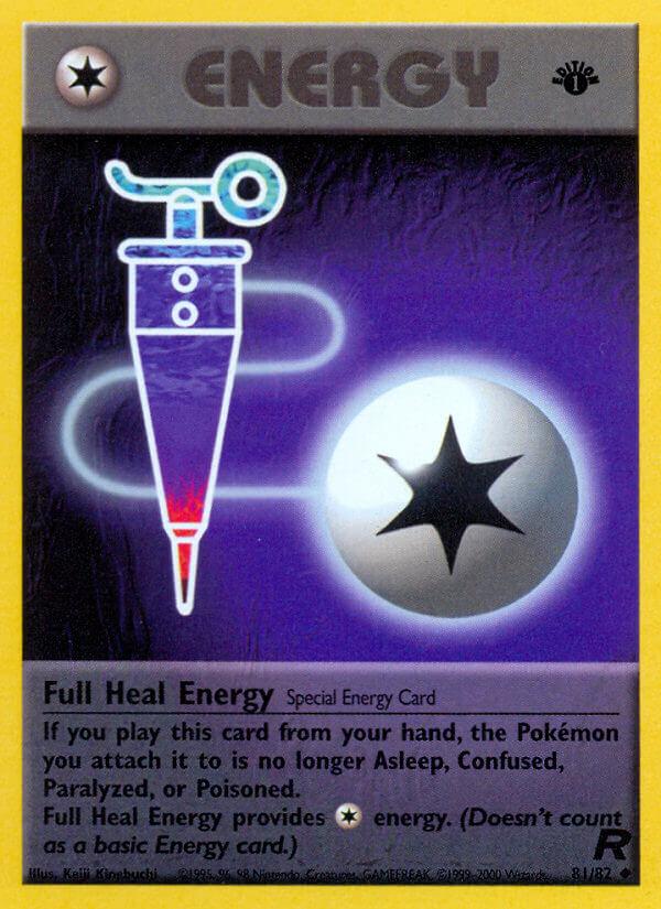 Carte Pokémon: Full Heal Energy [Énergie guérisseuse]