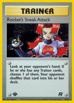 Carte Pokémon: Rocket's Sneak Attack