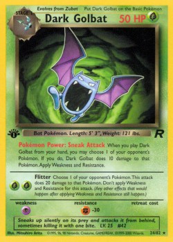 Carte Pokémon: Dark Golbat