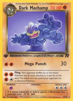 Carte Pokémon: Dark Machamp