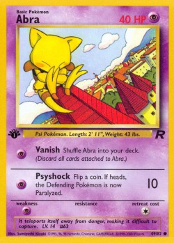 Carte Pokémon: Abra