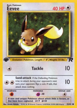 Carte Pokémon: Eevee