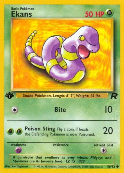 Carte Pokémon: Ekans