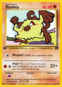 Carte Pokémon: Mankey