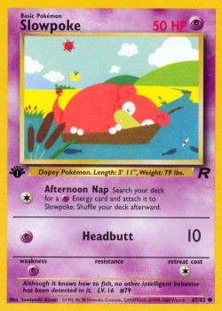 Carte Pokémon: Slowpoke