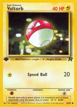 Carte Pokémon: Voltorb