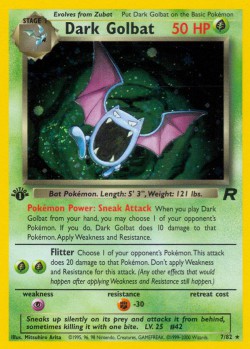 Carte Pokémon: Dark Golbat