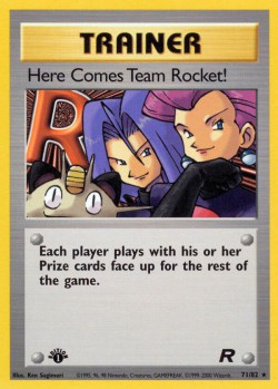 Carte Pokémon: Here Comes Team Rocket!