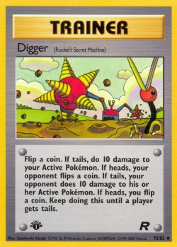 Carte Pokémon: Digger