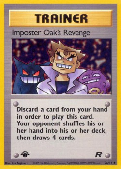 Carte Pokémon: Imposter Oak's Revenge