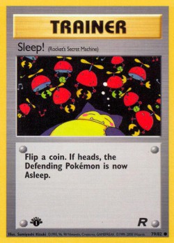 Carte Pokémon: Sleep!