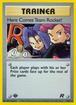 Carte Pokémon: Et voila les Team Rocket !