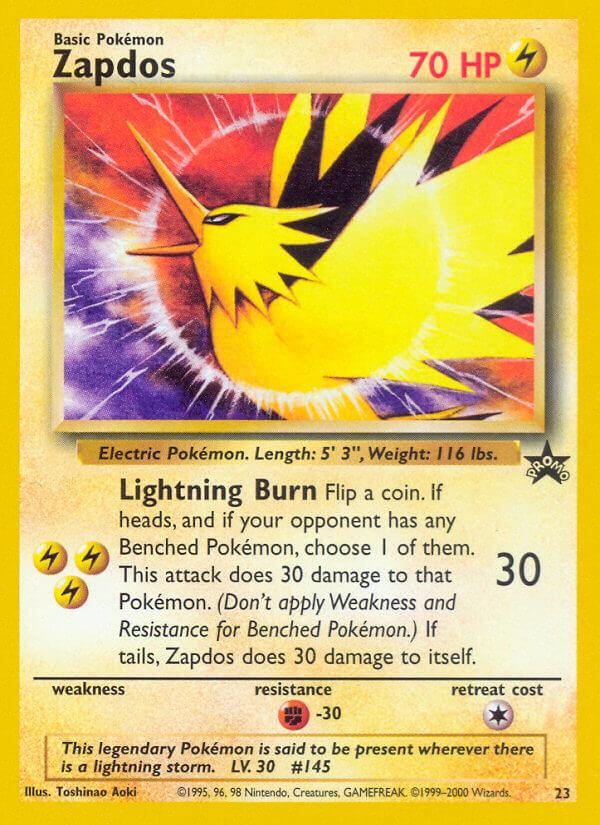 Carte Pokémon: Zapdos [Électhor]