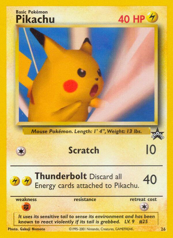 Carte Pokémon: Pikachu [Pikachu]