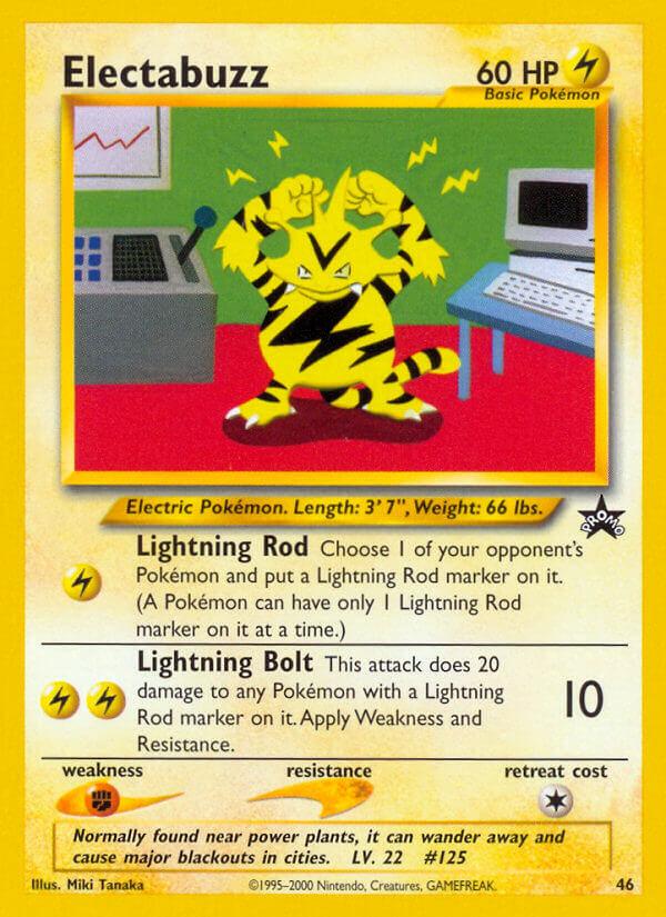 Carte Pokémon: Electabuzz [Élektek]