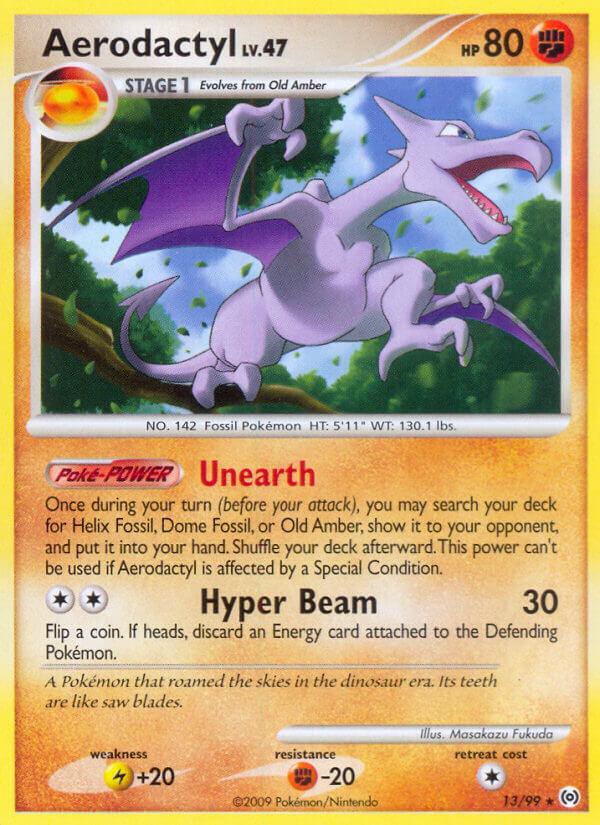 Carte Pokémon: Aerodactyl [Ptéra]